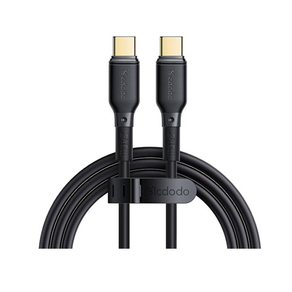 Mcdodo Black Series 240W Type-C to Type-C Data Cable 2m, Black Color, Model No. CA-3311