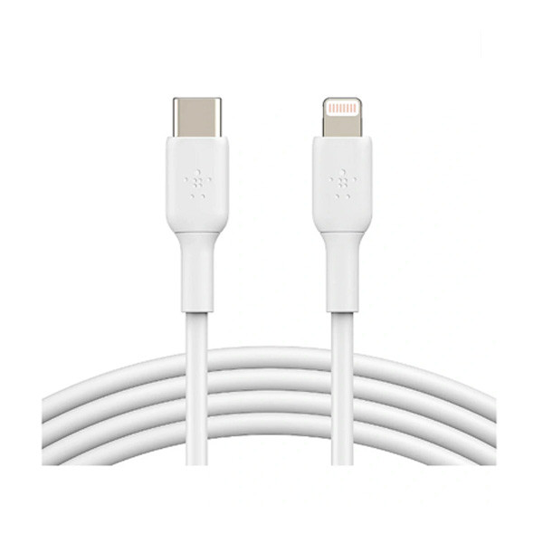 Belkin  BoostCharge Lightning to USB Type-C Cable 1m, White Color, Model No. CAA003bt1MWH