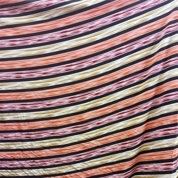 Luxury Horizontal Lines Colored Kashmir Slim, Ideal for Women - Wedding, Festival, Ceremonial Occasions (price per meter)