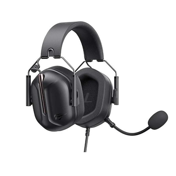 Havit Wired Gaming Headphones Black Color, Model No. H2033d
