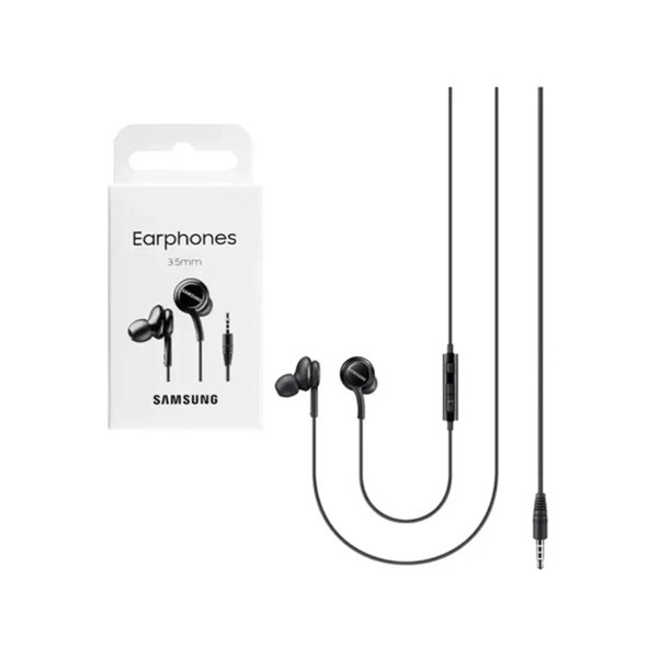 Samsung 3.5mm Earphones, Black Color