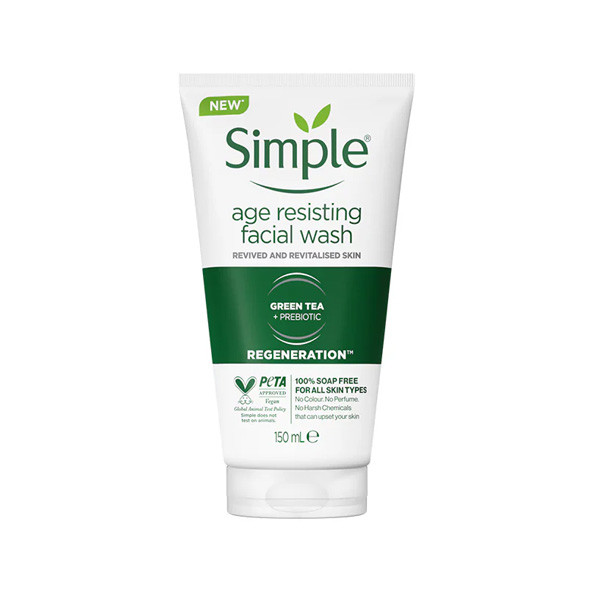 Simple Age Resisting Facial Wash 150ml