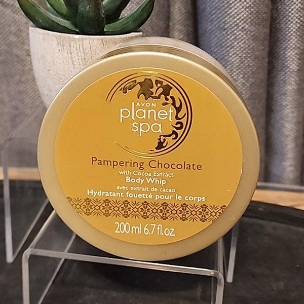 Avon Planet Spa Pampering Chocolate Body Whip 6.7oz Face Mask 200ml