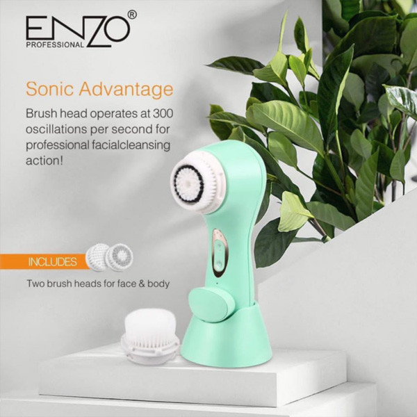 Enzo Professional Brush for Professional Facial Cleansing Action Model No. Sonic Advantage