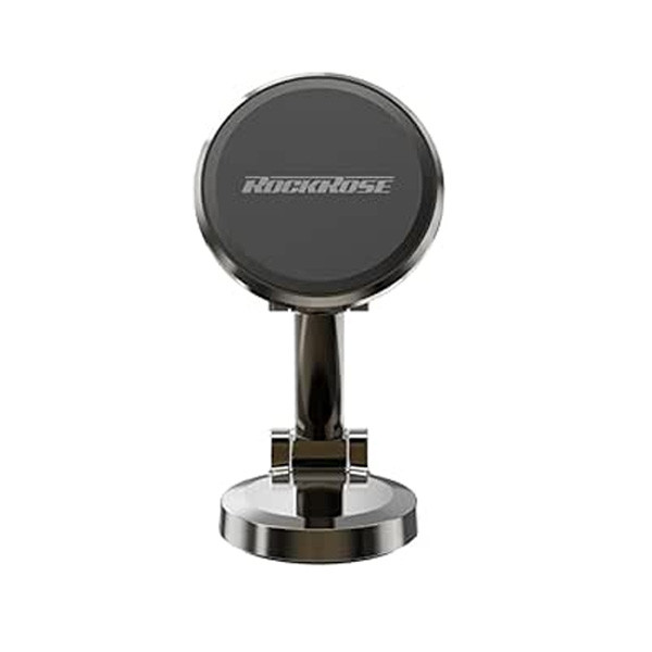 Rockrose AnyView Mag AC Pro Rotatable & Foldable Desktop Phone Stand, Black Color, Model No. RRST12