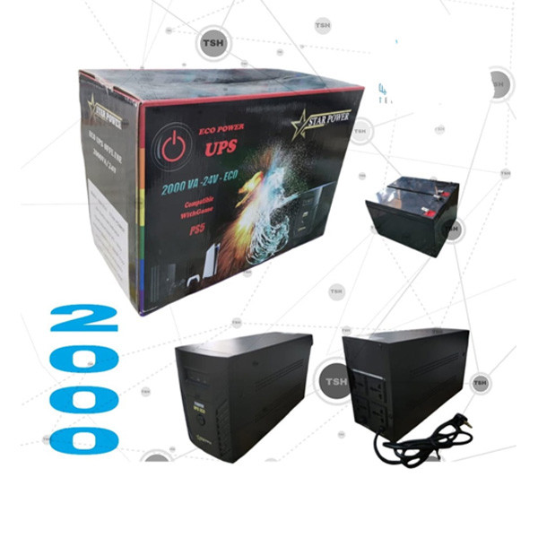 Star Power UPS 2000W, Black Color