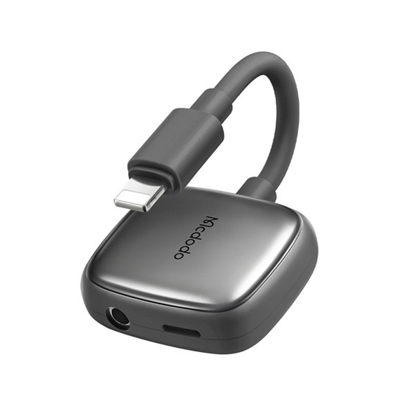 Mcdodo LTG to LTG & DC3.5 Cable 11cm, Gray Color, Model No. CA-2740