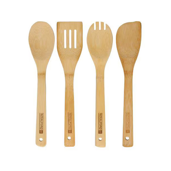 Royalford Kitchen Tools-2 4Pc Carbonizd Bamboo Kitchn Tools 1X50, Model No. RF8687
