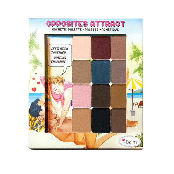 The Balm Cosmetics Opposites Attract - Magnetic Palette, Eyeshadows Included