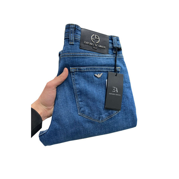 Dolce & Gabbana Blue Color Washed Οut Jean Straight Line for Men