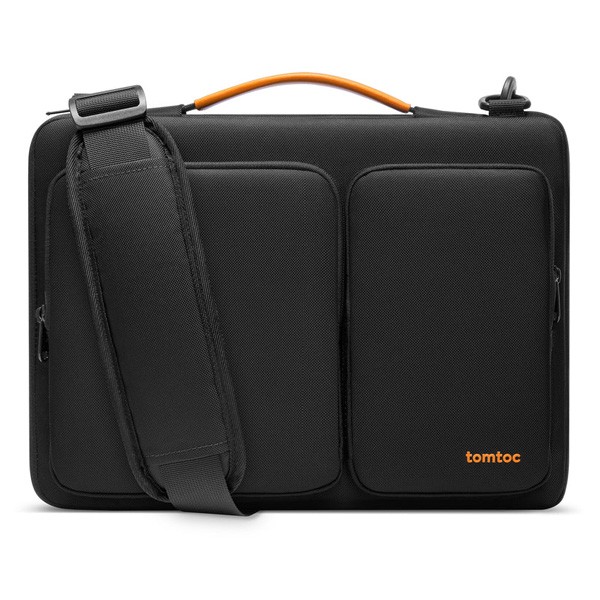 Tomtoc Defender A42 Messenger Bag 14", Black Color, Model No. A42D3D1