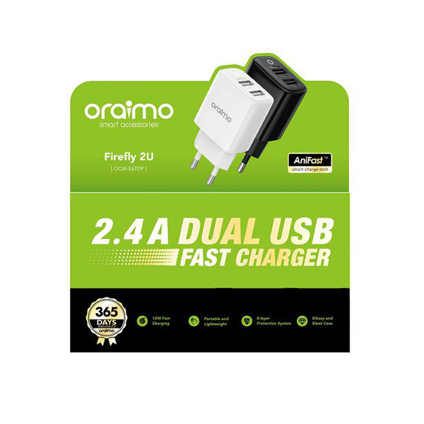 Oraimo Charger Type C Model No. OCW-E67DP