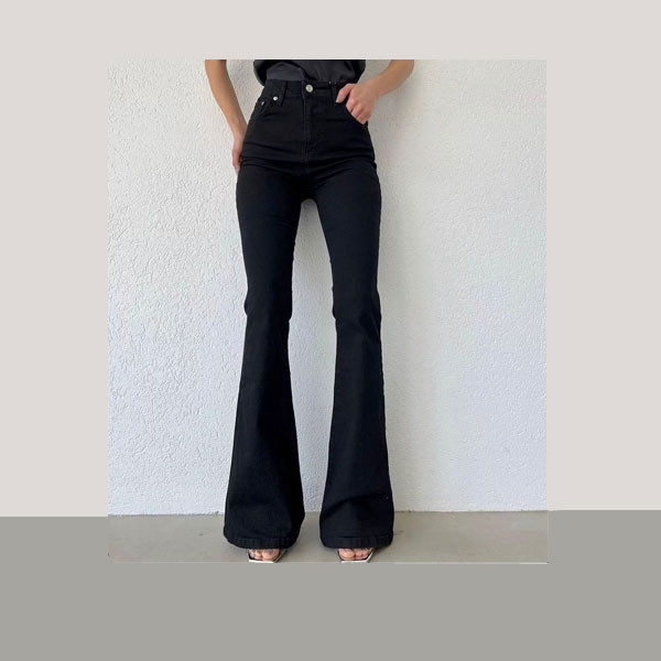 Zara Mid-Waist Bell-Bottom Jeans for Women in Various Colors