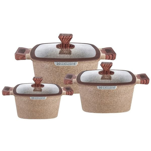 Zio Exclusive Cookware Set - 3 pieces, Jumbo Series Model No. Z-8350-22