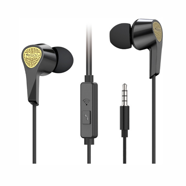 Yesido In-Ear Wired Earphone 3.5mm, 1.2m, Model No. YH25