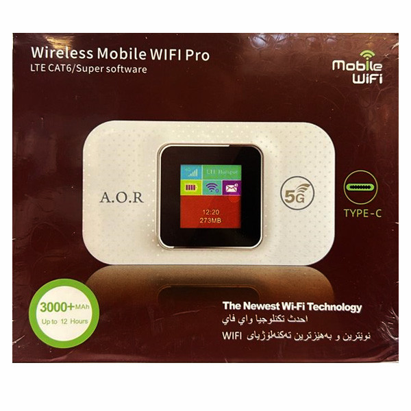 A.O.R. Wireless Mobile Wifi Pro Router LTE CAT6/Super Software