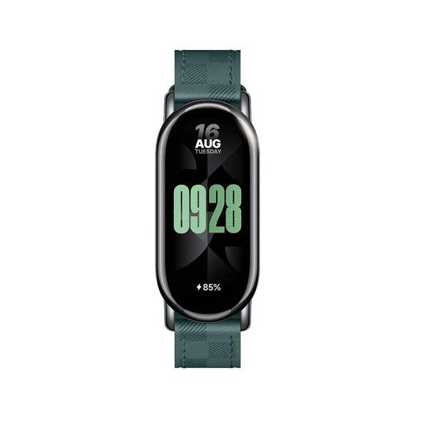 Xiaomi Mi Smart Band 8 Checkered Strap - Green Color