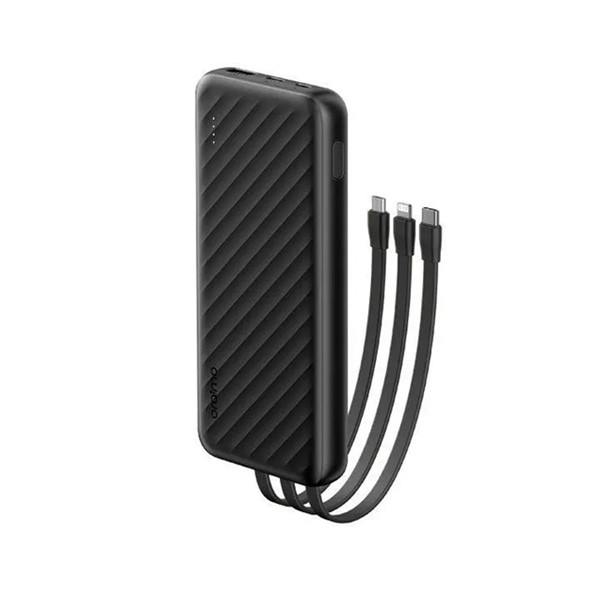 Oraimo Slice Link 10000mAh 12W Power Bank, Black Color, Model No. OPB-P5101