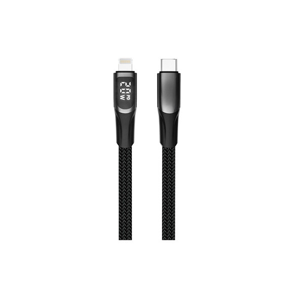 Calk 20W PD Fast Charging Cable, Black Color, Model No. XC055