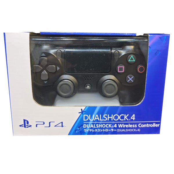 DualShock 4 Wireless Controller for PlayStation 4 - Jet Black (Master Copy)
