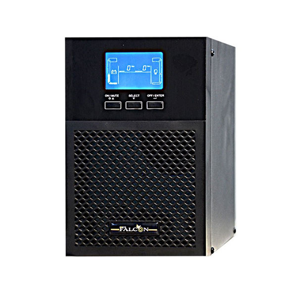 Falcon UPS, Black Color, Model No. Online 1KV ECO / 800W