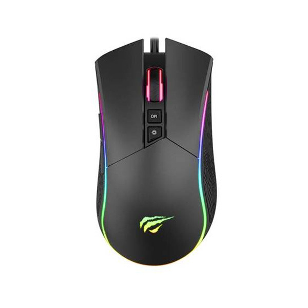 Havit Gaming Mouse, Black + Gray Color Model No. MS1001S