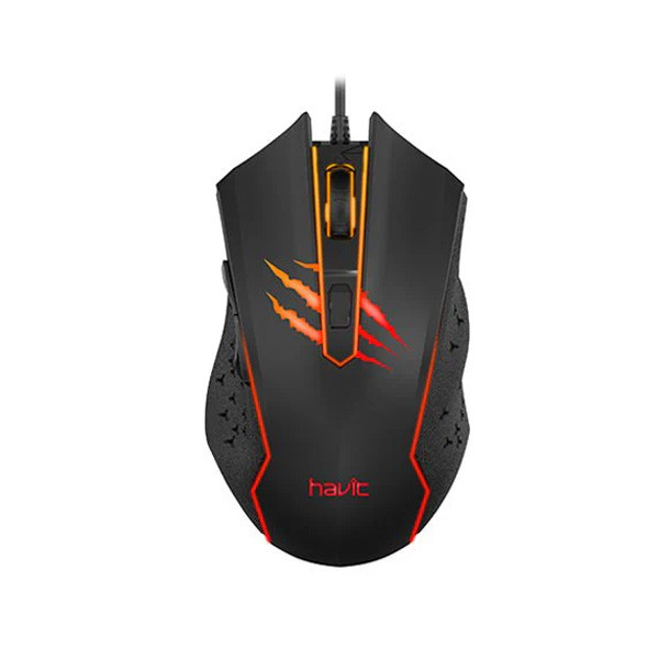 Havit Optical Gaming Mouse, Black Color, Model No. MS1027