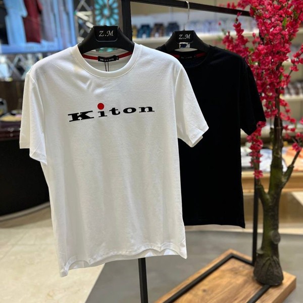 Kiton Single Color T-shirt for Men in Various Colors