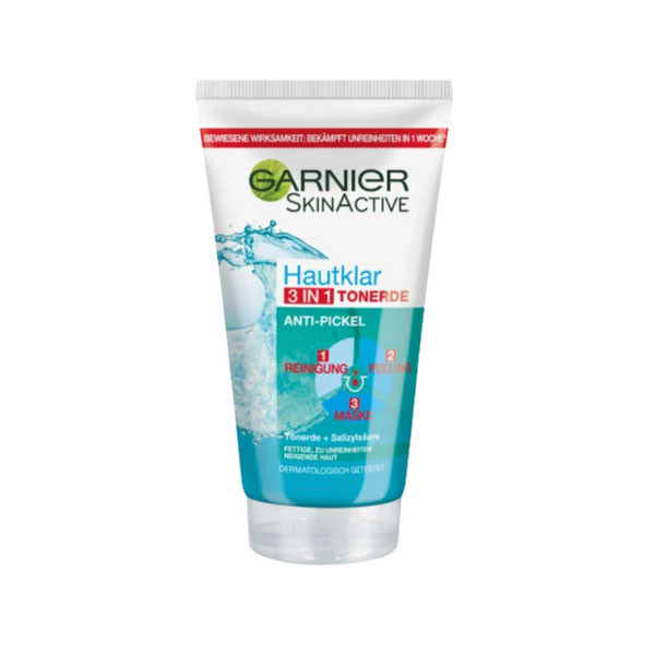 Garnier Skin Active Skin Clear 3 in 1 Cleansing Cream, 150ml