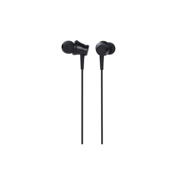 Calk Metal Oblique Earbuds, Black Color, Model No. YE011