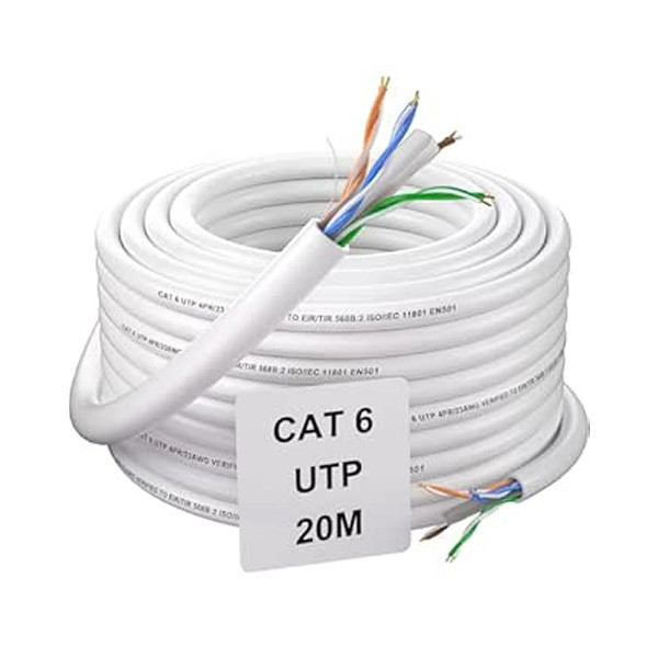 OEM 20m CAT 6 LAN Cable RJ45 Ethernet Cable in many Colors