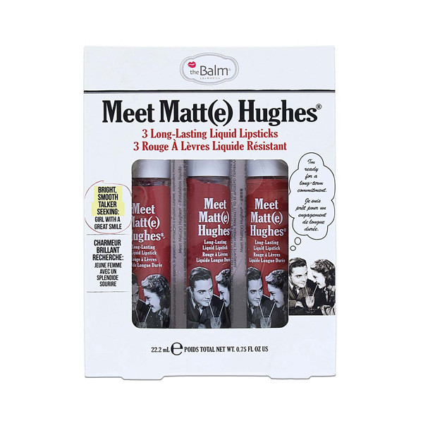 The Balm Cosmetics Meet Matt(e) Hughes 3-pc Kit Vol. 5 (Committed, Charming, Sincere)