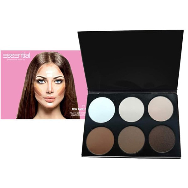 Essential Contouring Powder Palette 6 Colour Barcode No. 9941300011161