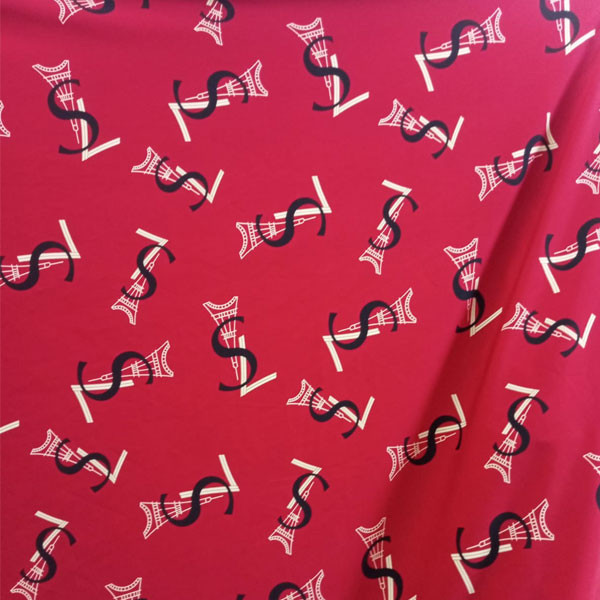 Siwa Fabric in Various Colors Full Covered with Letter S, Ideal for Women Daily & Casual Dresses (price per meter)