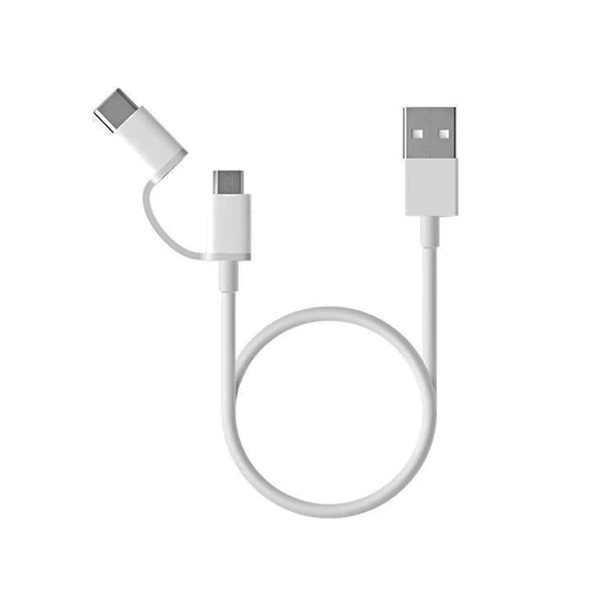 Xiaomi Mi 2-in-1 Usb Cable Micro Usb to Type C (100cm) Model No. SJX02ZM