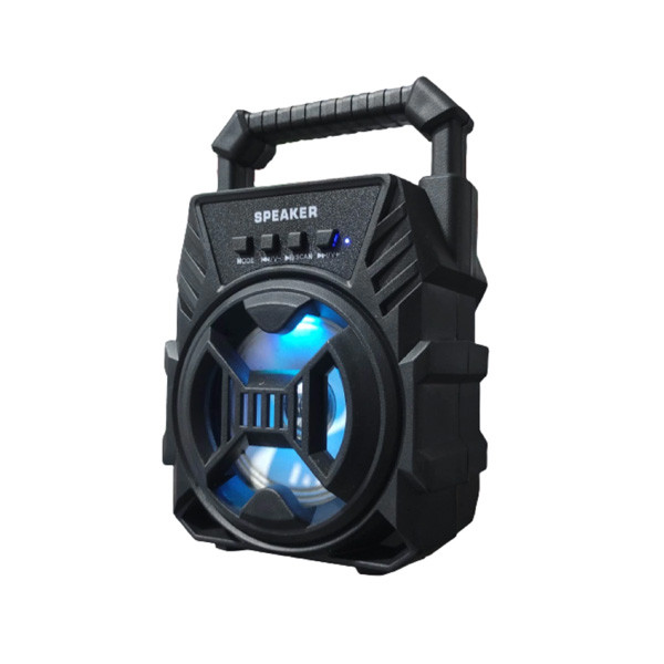 Sing-E Bluetooth, USB.SD Card, Aux Portable Speaker, Black Color, Model No. BT-1301
