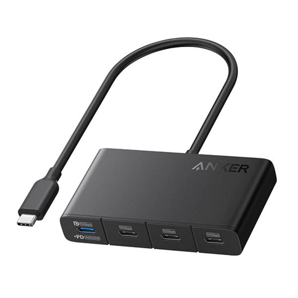 Anker USB-C Display Hub 4in1 4K Display, 10Gbps, 100W PD-IN, Gray Color, Model No. A8340HA1