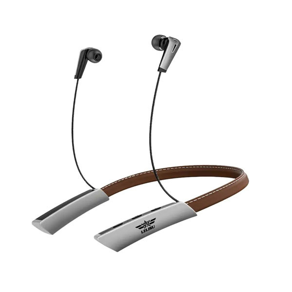 Lelisu Wireless Stereo Earphone, Bluetooth with Mic, Brown Color, Model No. LS-23