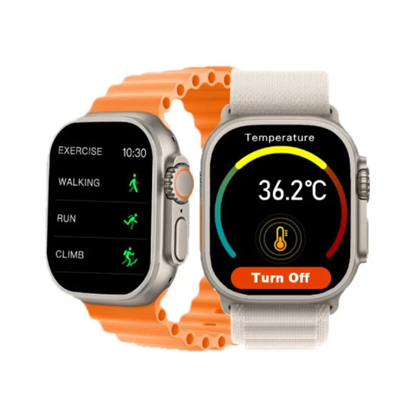 Wisme WS-X900 Ultra Smartwatch With (10+1) Straps