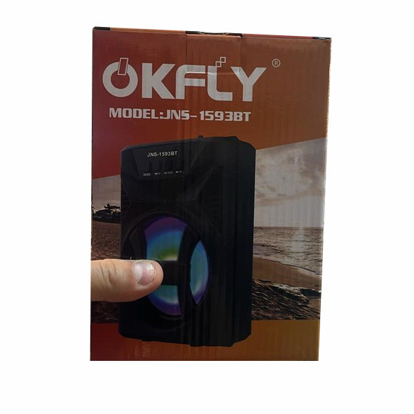 Okfly Subwoofer Bluetooth Speaker Model No. JNS-1593BT