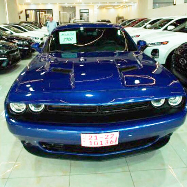 Dodge Challenger 2020, Blue Color, USED