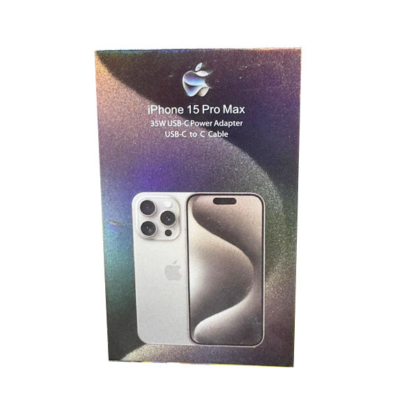 Apple USB-C 35W Power Adapter USB-C to C Cable for iPhone 15 Pro Max