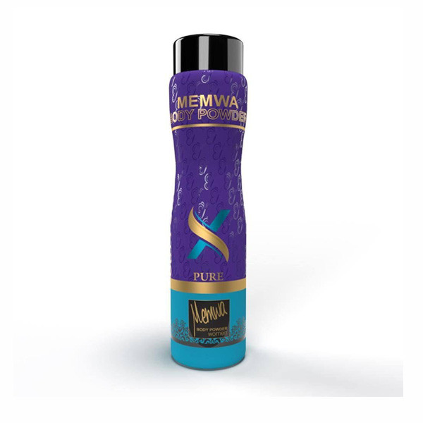 Memwa Body Powder Pure, for Women, 225ml