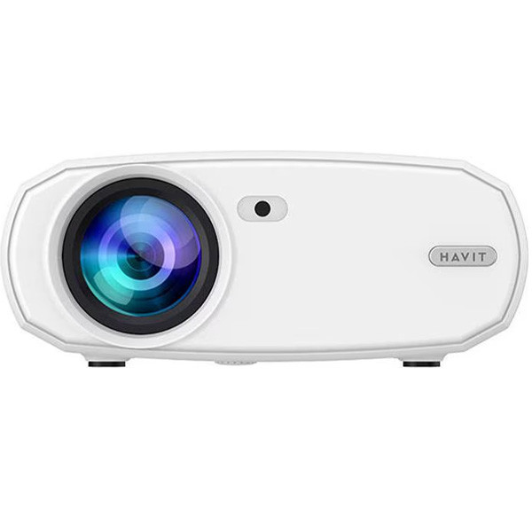 Havit Wireless Projector, White Color, Model No. PJ202 Pro