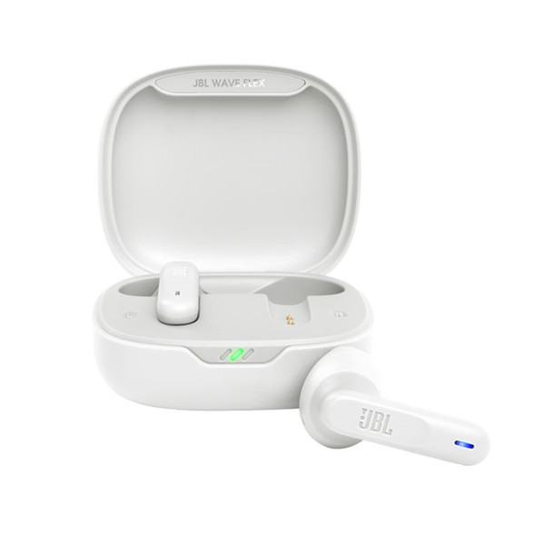 JBL Wave Flex in-ear True Wireless Earbuds, White Color, Model No. JBLWFLEXWHT