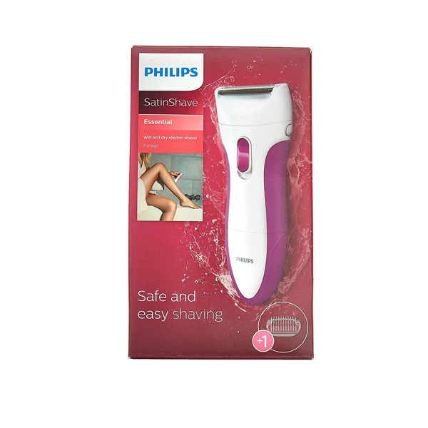 Philips SatinShave Essential Wet & Dry Womens Electric Shaver For Legs