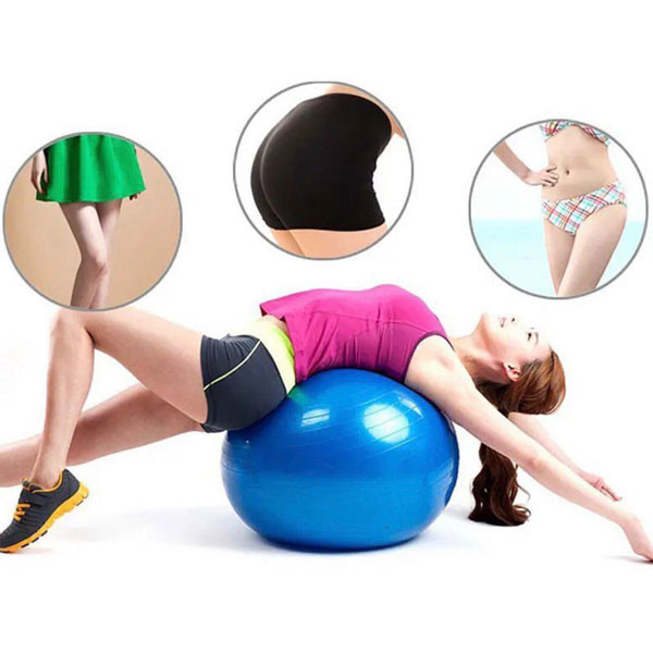 Dream Catching Safety Explosion - Proof Yoga Ball, 75cm, Purple Color