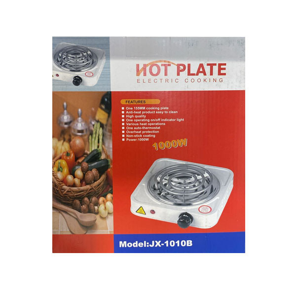 Hot Plate Electric Cooking Stove 1000W Model No. JX1010B