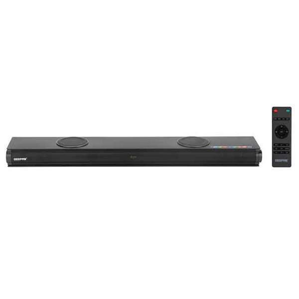 Geepas Sound Bar-3 2.2Ch SoundBar Woofer/usb/BT/Aux/Rmt 1x2, Model No. GMS11152