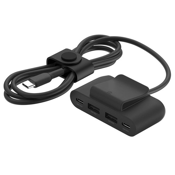 Belkin 4-Ports USB Power Extender, 2xUSB-C, 2xUSB-A ports, 2m Model No. BUZ001bt2MBKB7